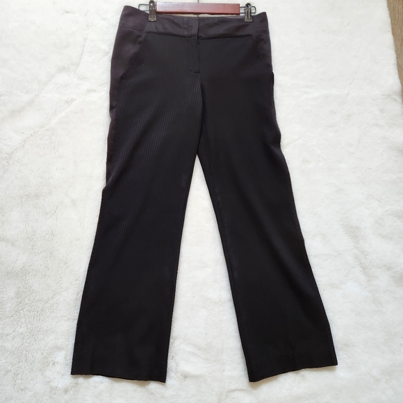 BCBGMAXAZRIA black Stripan capri size 4 - Picture 6 of 15